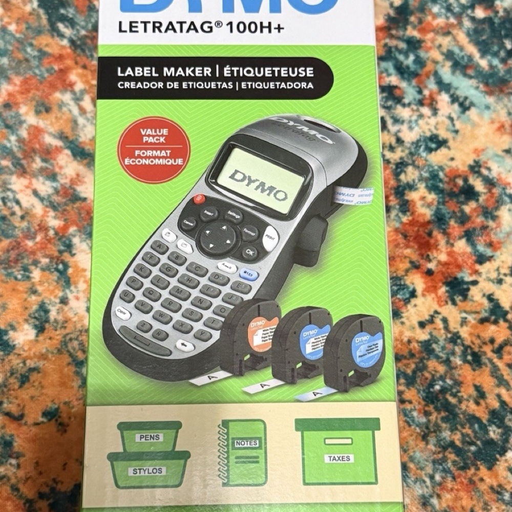Dymo LetraTag 100H Plus Handheld Label Maker - 21455